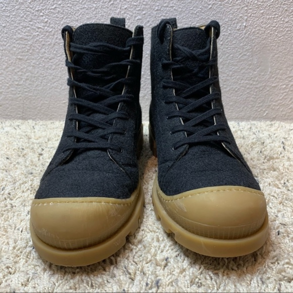 NAE NOAH RECYCLED PET HIGH-TOP VEGAN SNEAKER BOOTS size 44 (US11) - Picture 10 of 14